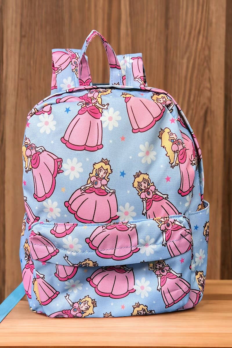Peaches Printed Small Size Kids Backpack