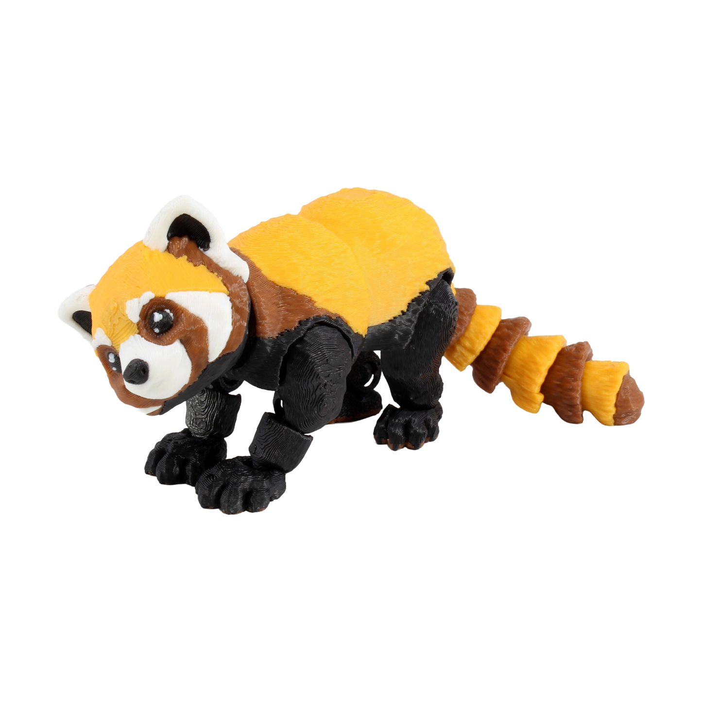 5.5 inches Large 3D Printed Articulated Red Panda