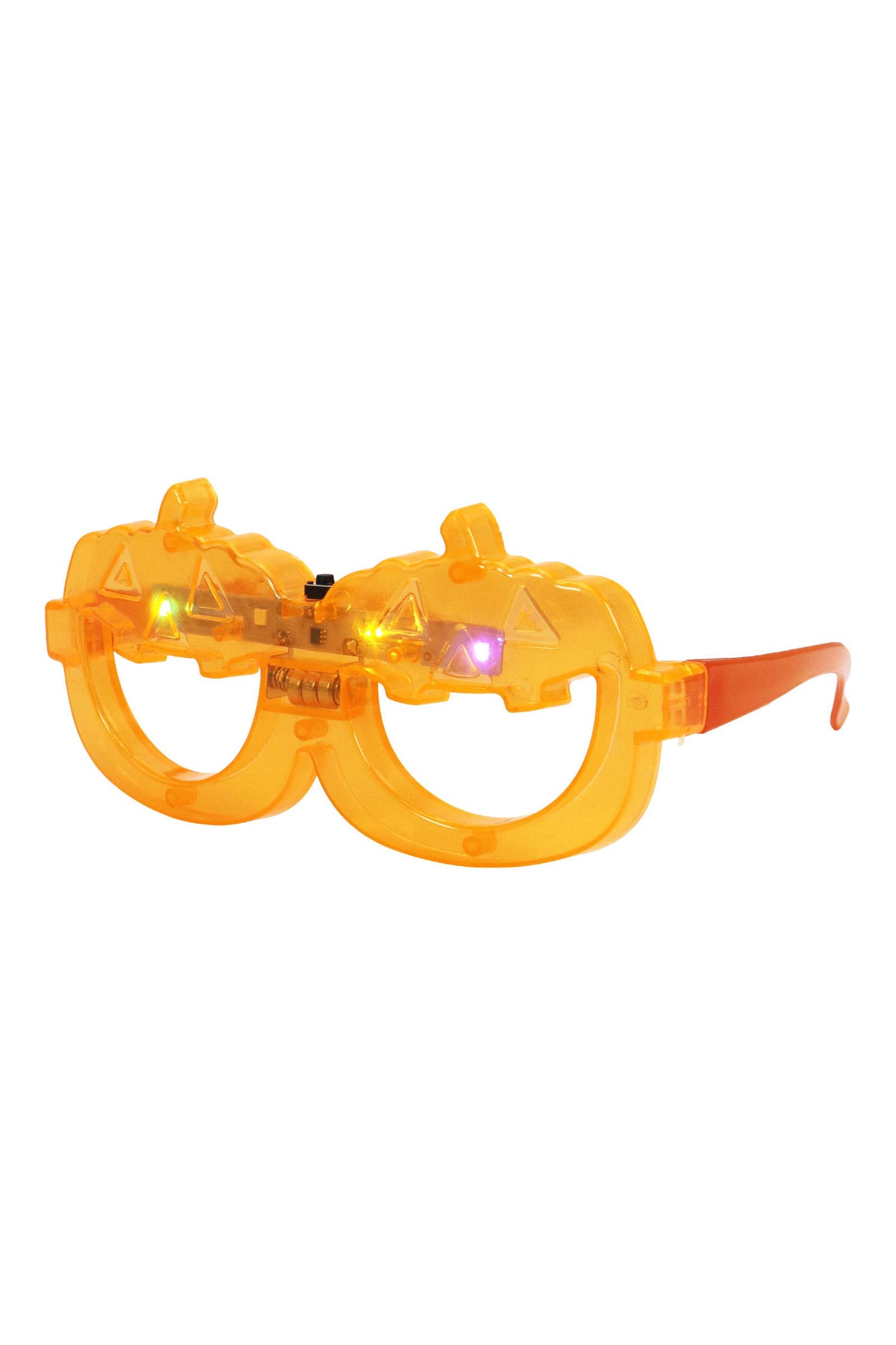 Halloween Pumpkin Translucent Led Light Glasses