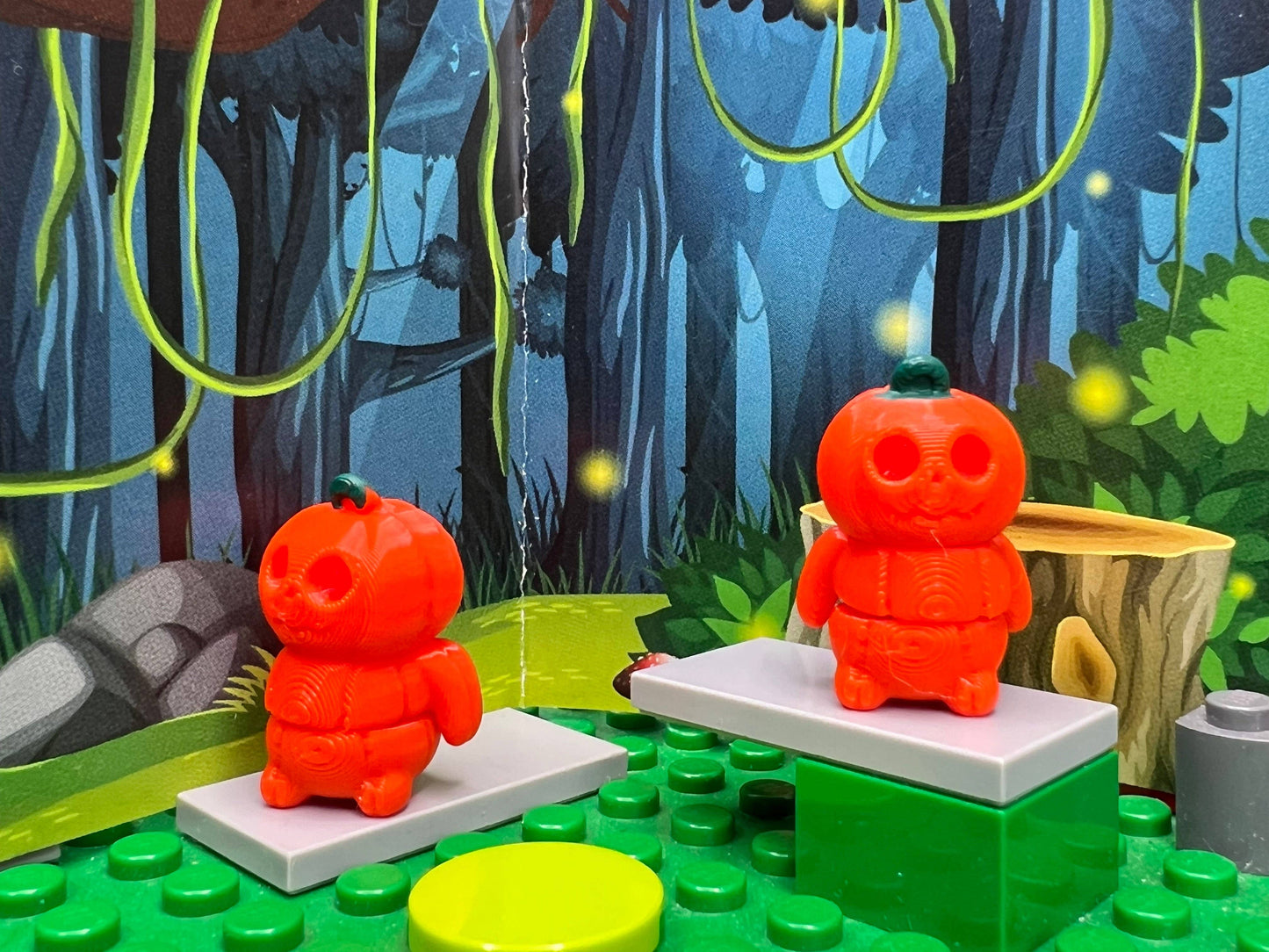 Pumpkin Man - Fidget Friend - Includes Play Scene