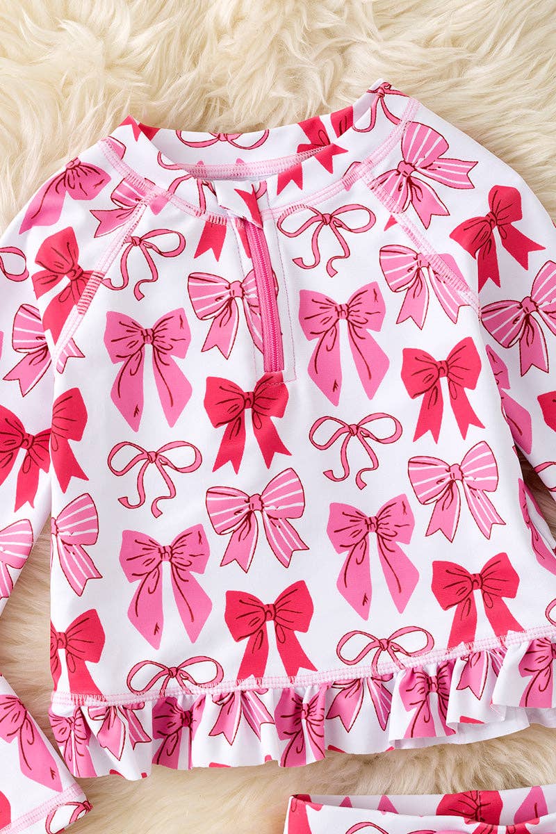 Multi-printed Coquette swimsuit set. SWG60152 AMY