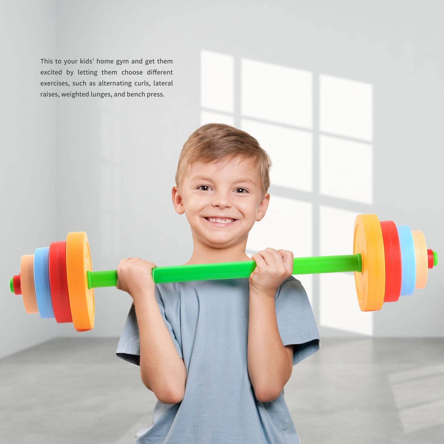 Kids Toy Weights Playset