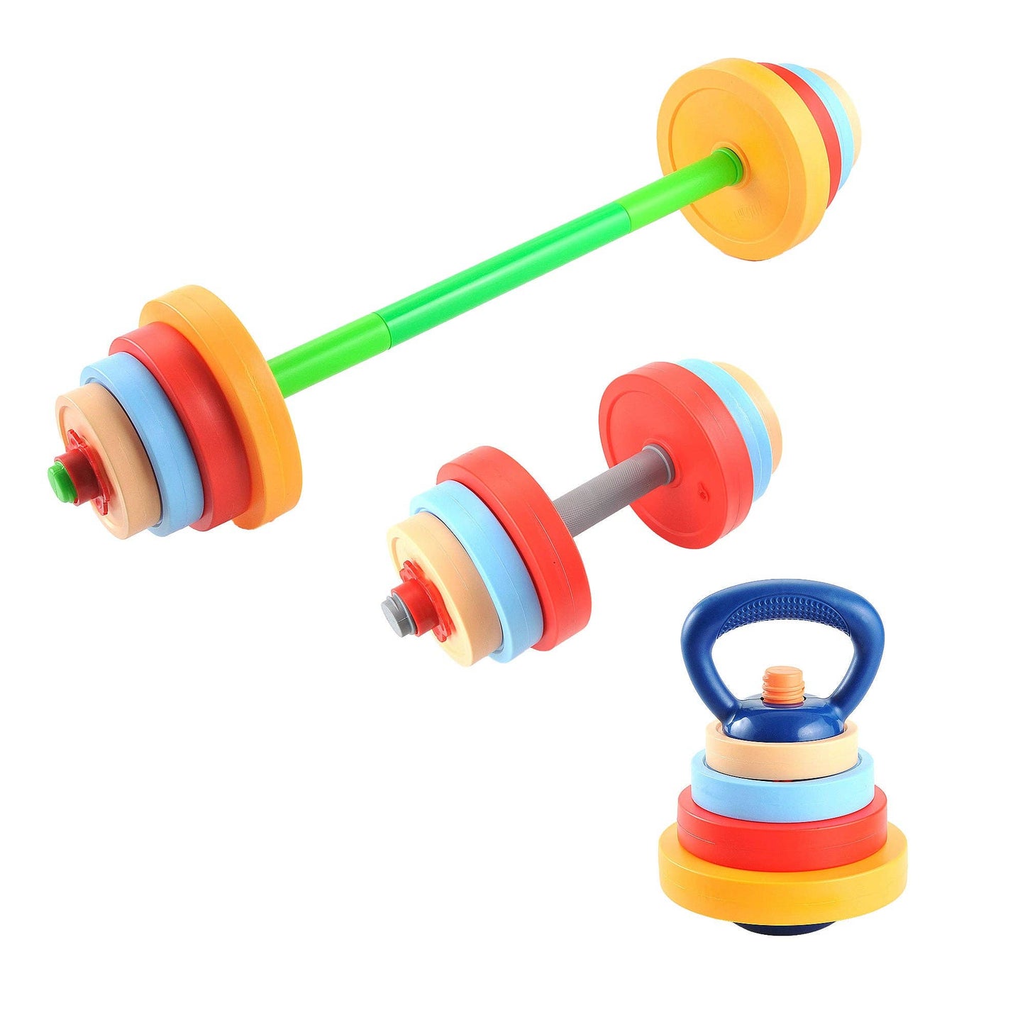 Kids Toy Weights Playset