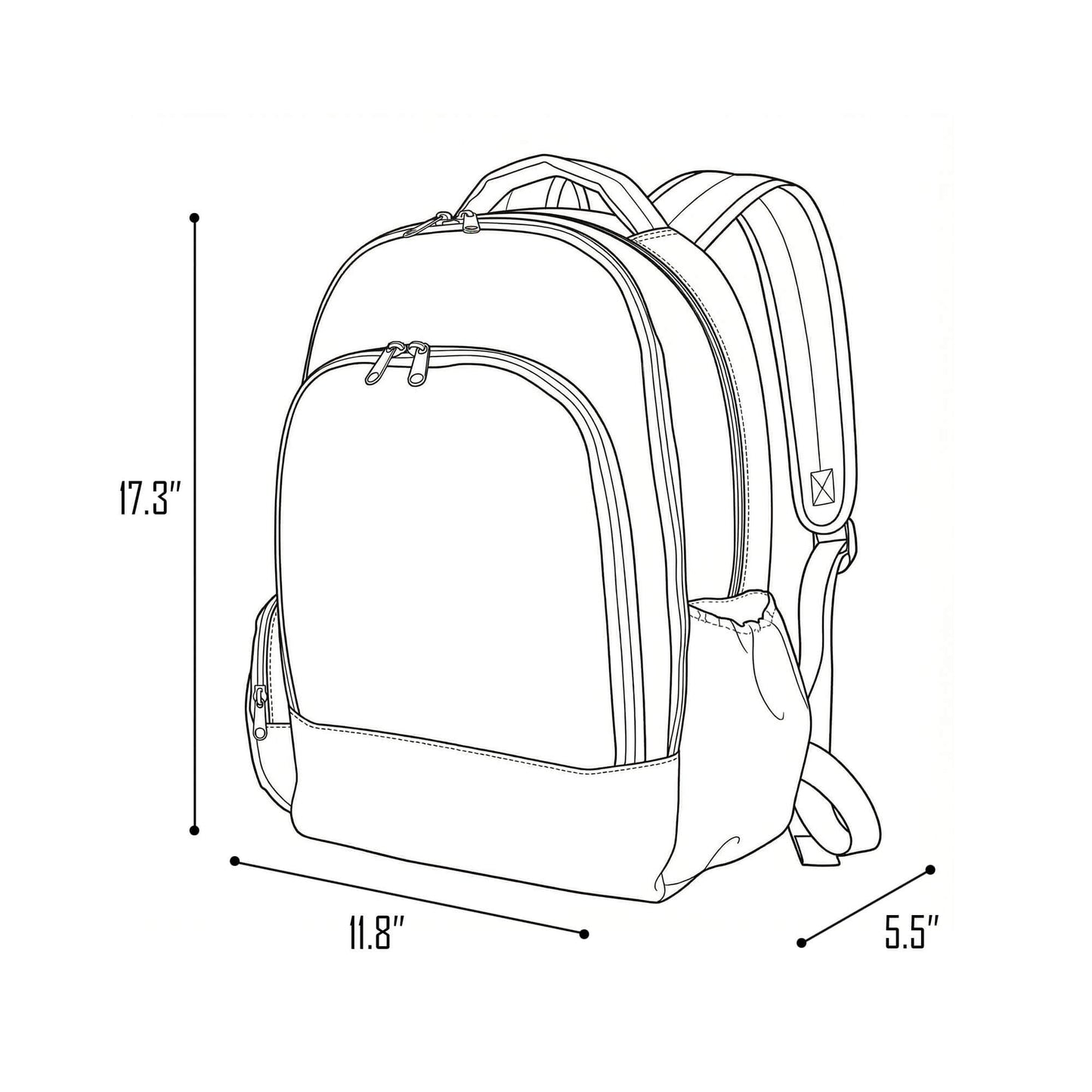 K200 | CLASSIC SCHOOL BACKPACK - LEOPARD