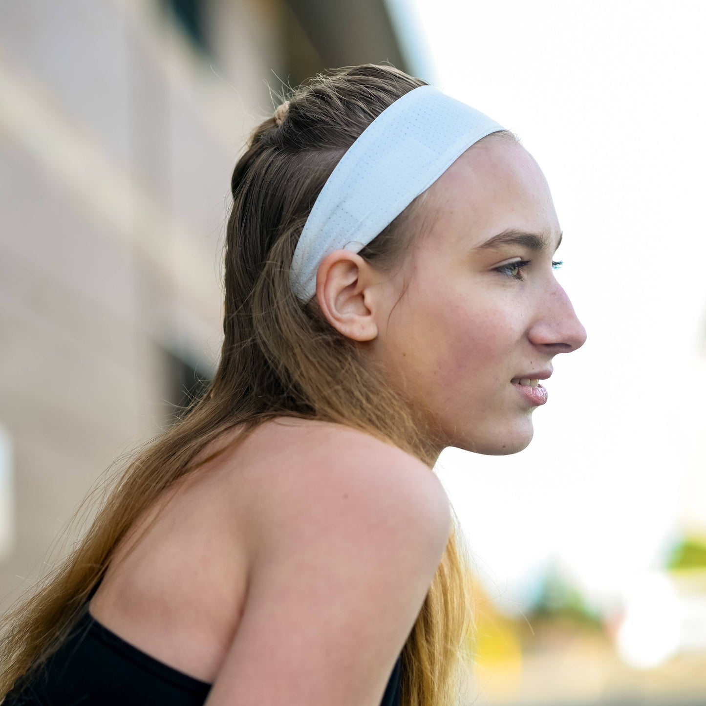 Adjustable No Slip Mesh Sport Headbands - Athletic Hair Band