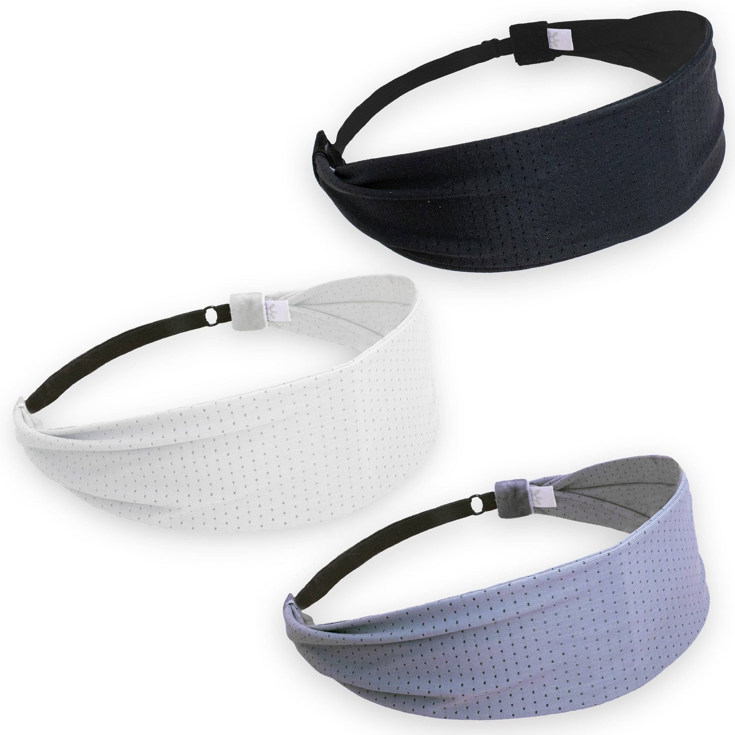 Adjustable No Slip Mesh Sport Headbands - Athletic Hair Band