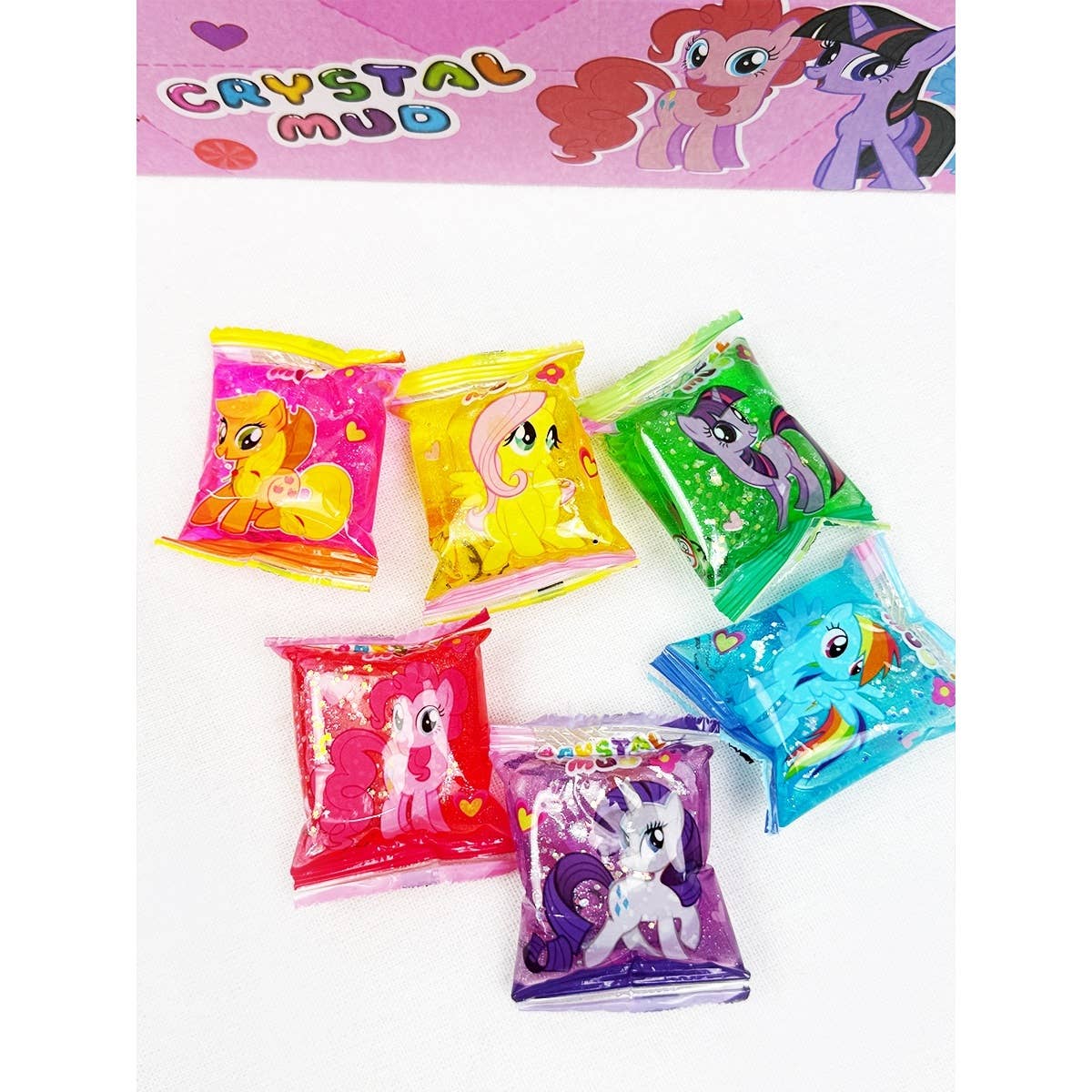Rainbow Power Pocket Size Crystal Mud Slime