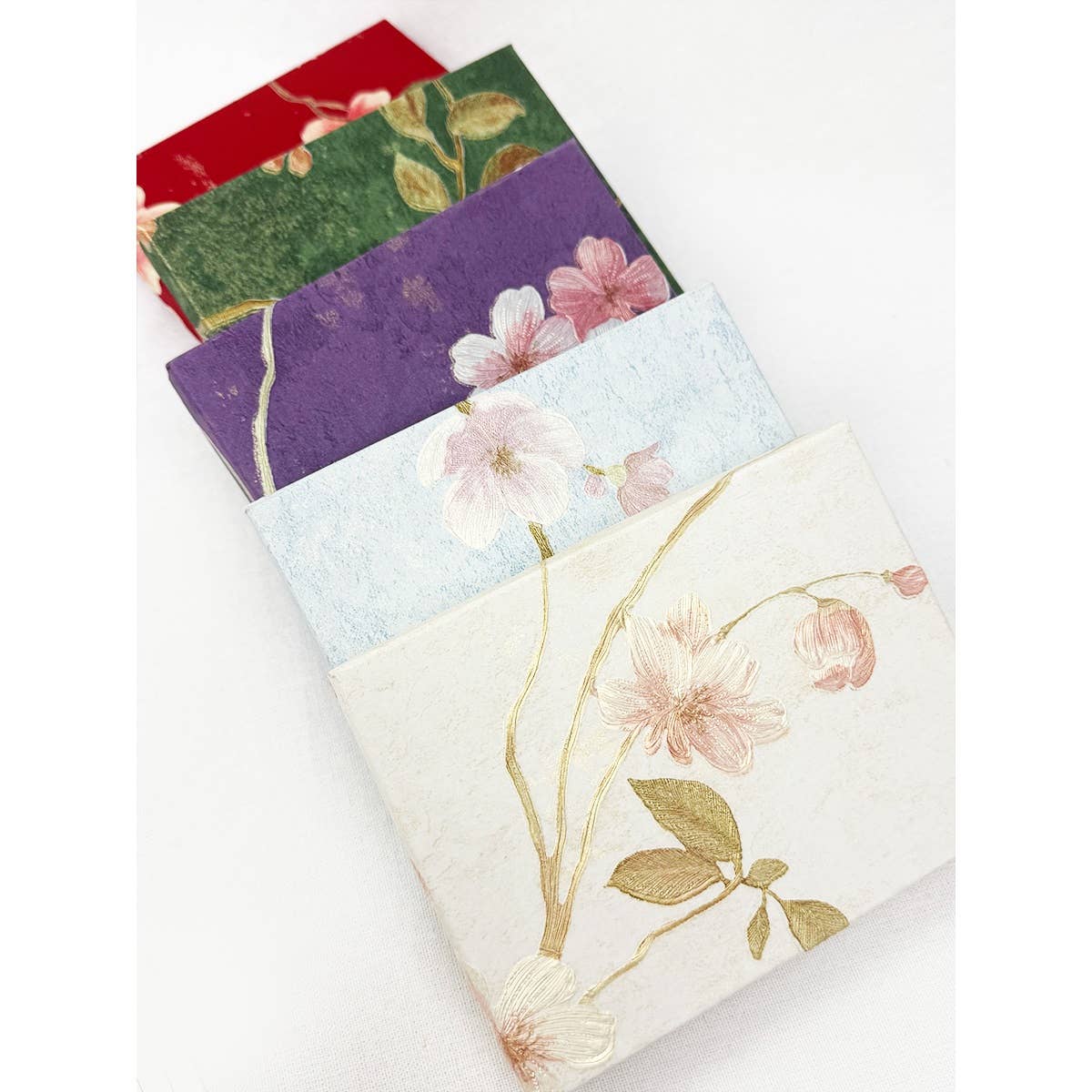 Elegant Floral Jewelry Gift Box Set