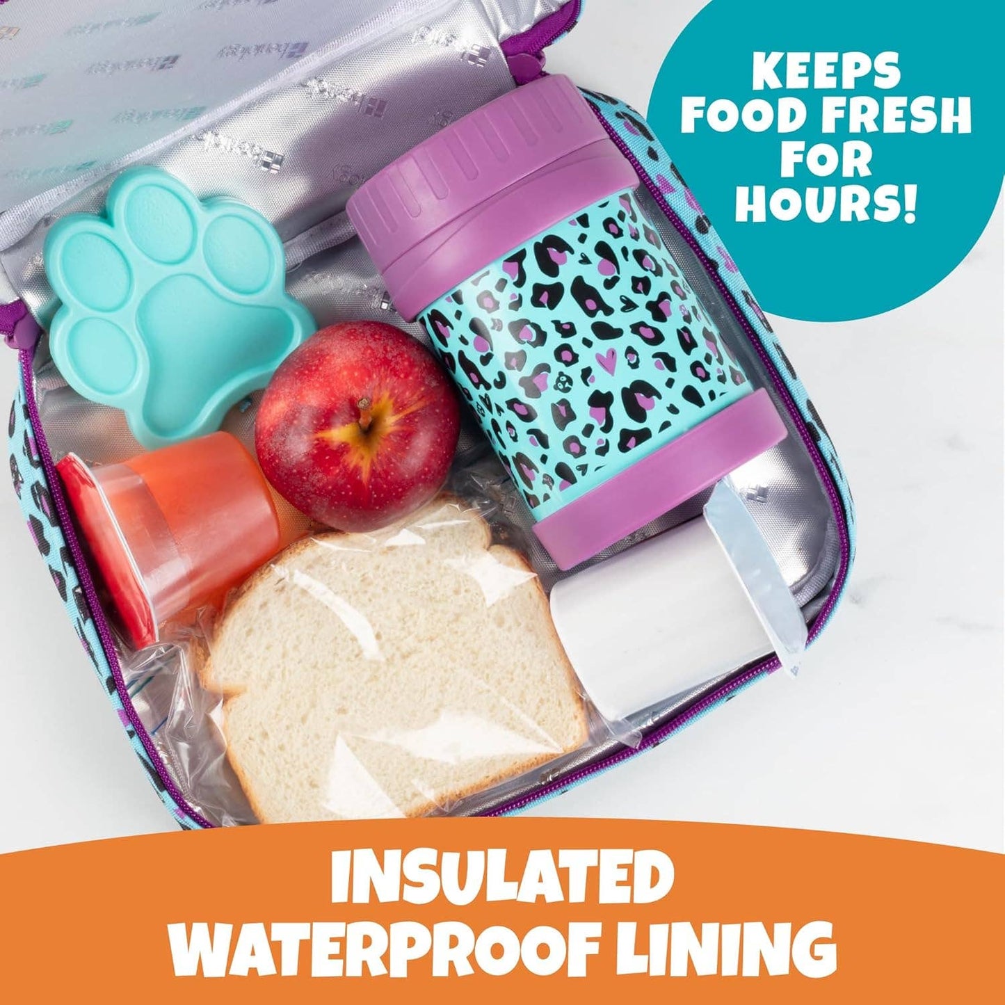 3-in-1 Lunch Kit with Bag, Food Jar, Ice Pack