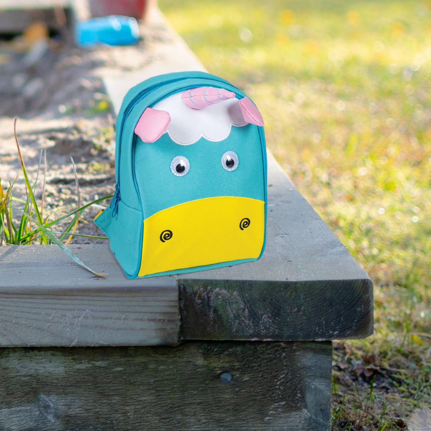 Pink Unicorn Leash BackPack