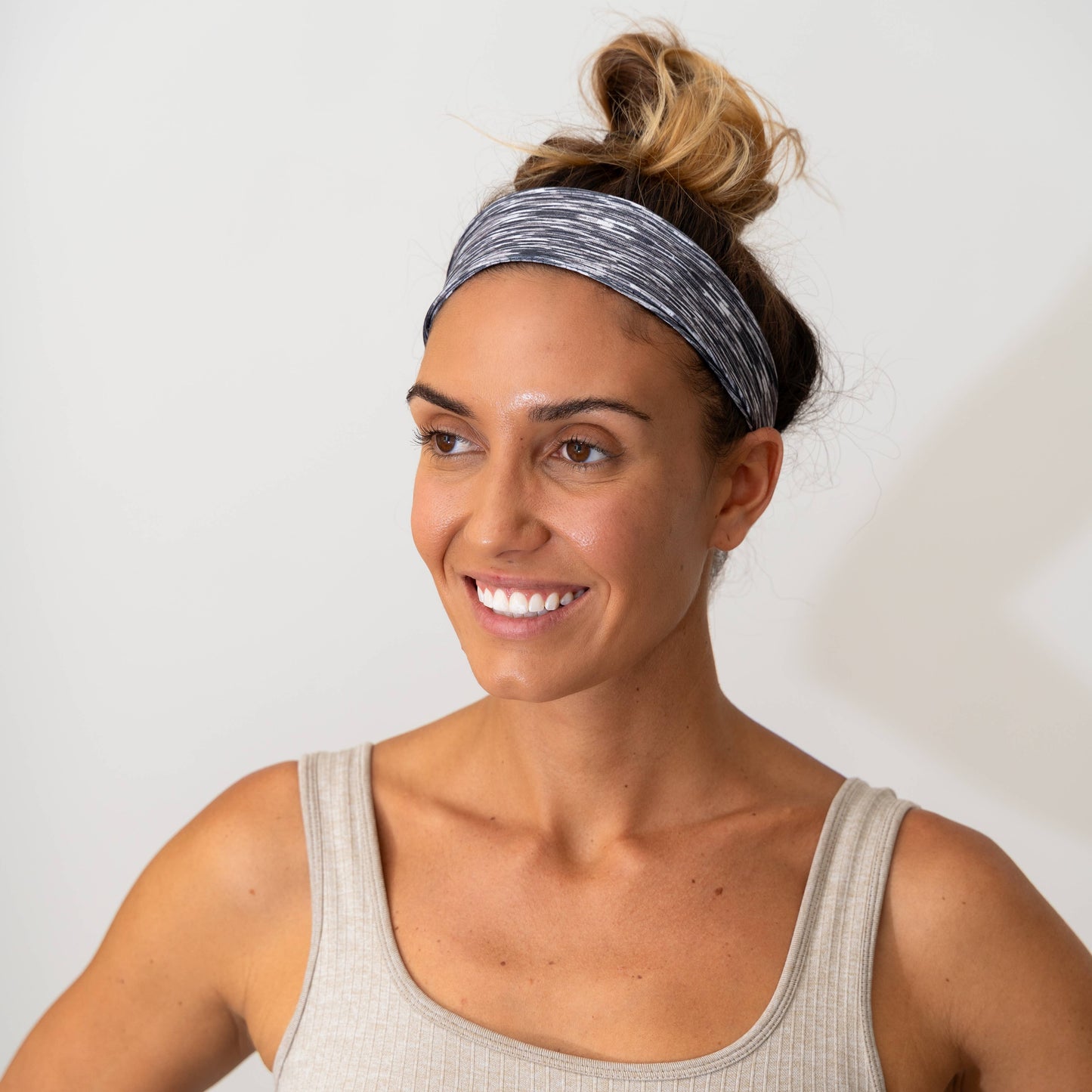 Adjustable No Slip Mesh Sport Headbands - Athletic Hair Band