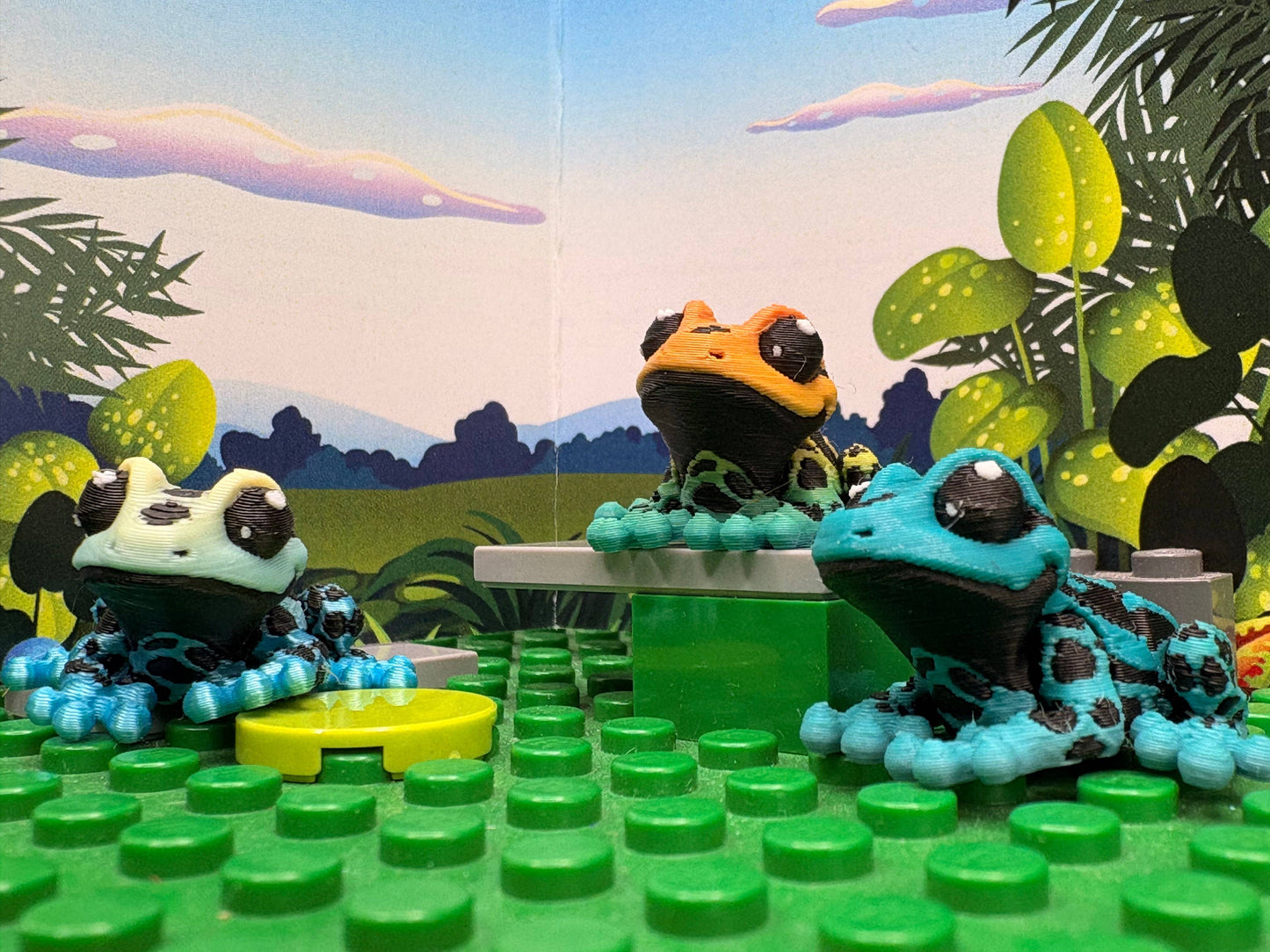 Tree Frog - Fidget Friend - Includes Play Scene