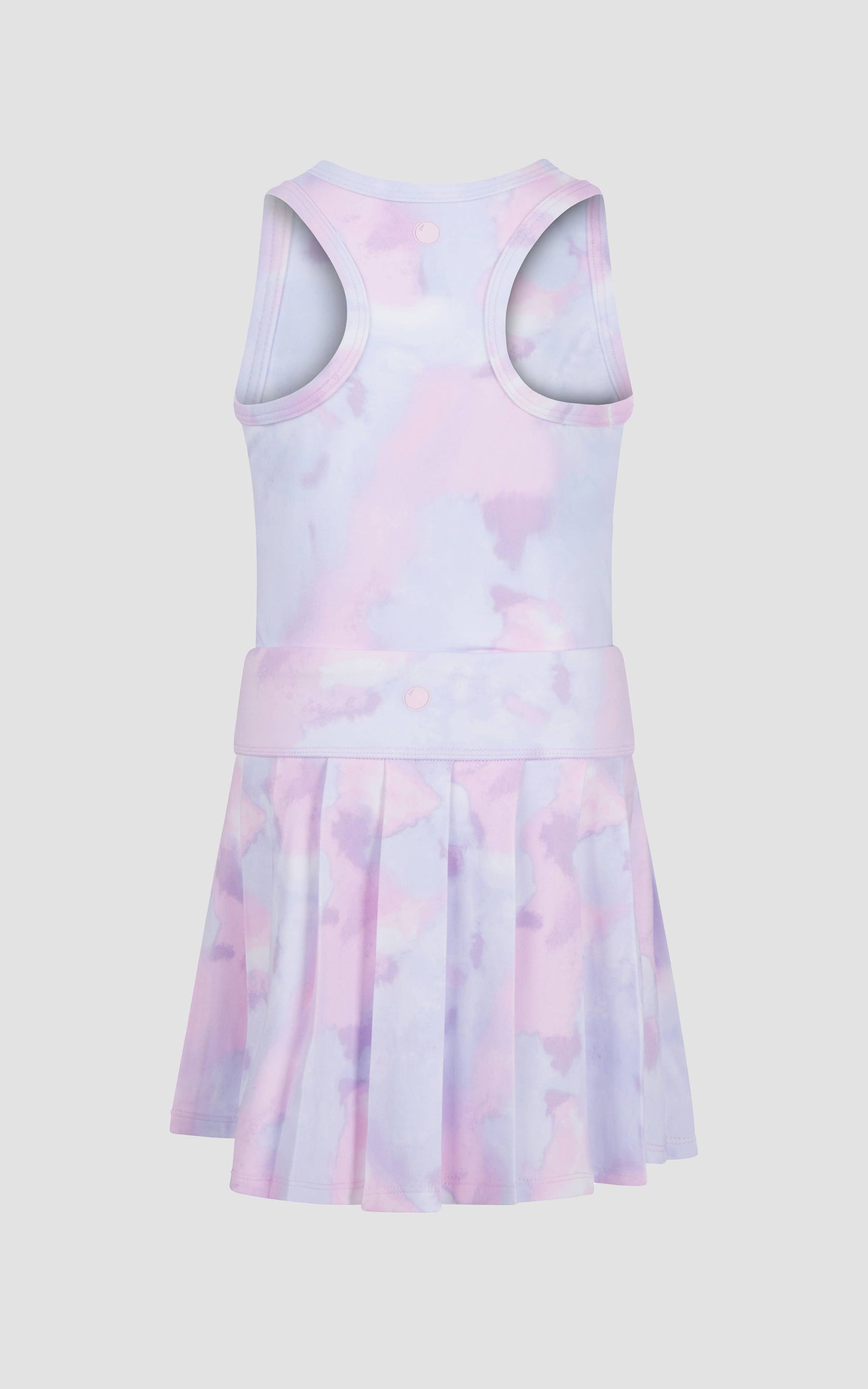 Little Girls Racerback Tank and Pleated Skort - 3 PC SET