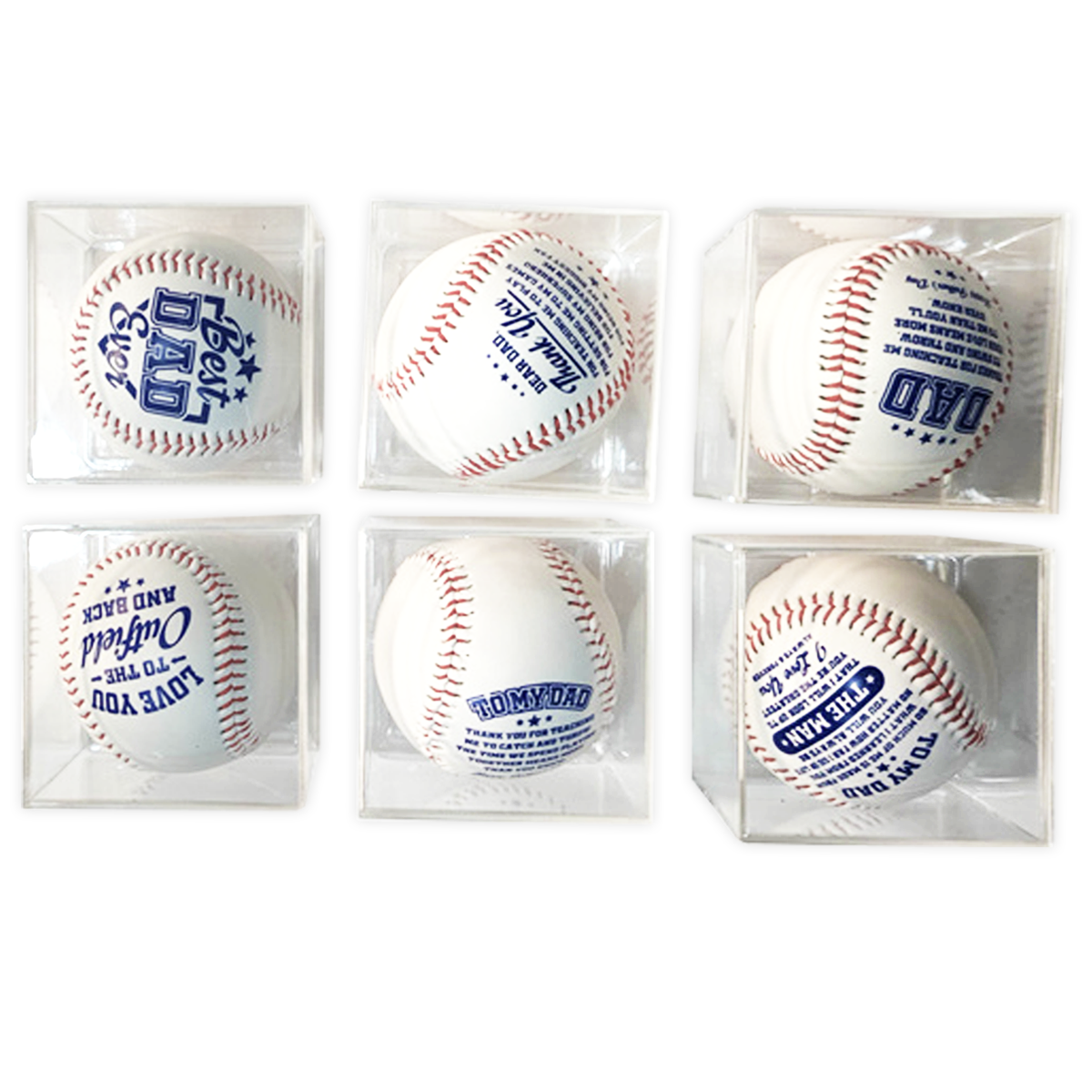 Baseball Keepsake Father's Day Assortment- 6/Pack