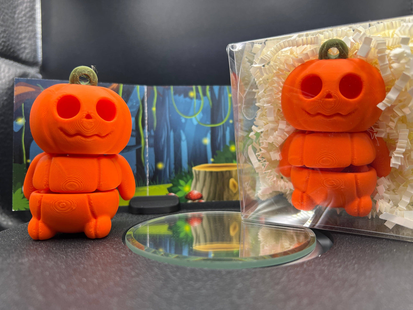 Pumpkin Man - Fidget Friend - Includes Play Scene