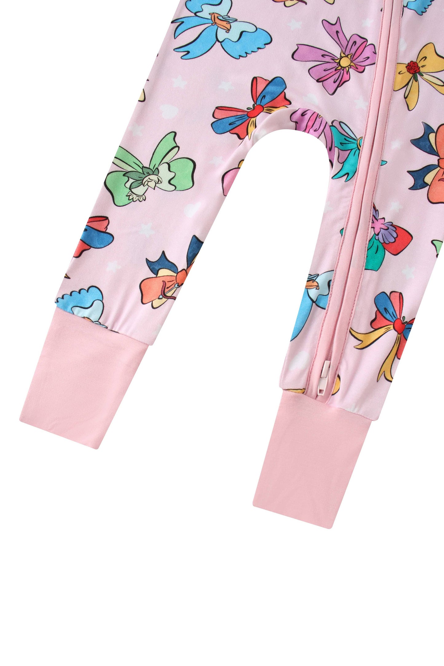 Posh TOT Royal Bows Bamboo Baby Convertible Zippy Romper  CINCO DE MAYO PROMO - FINAL SALE