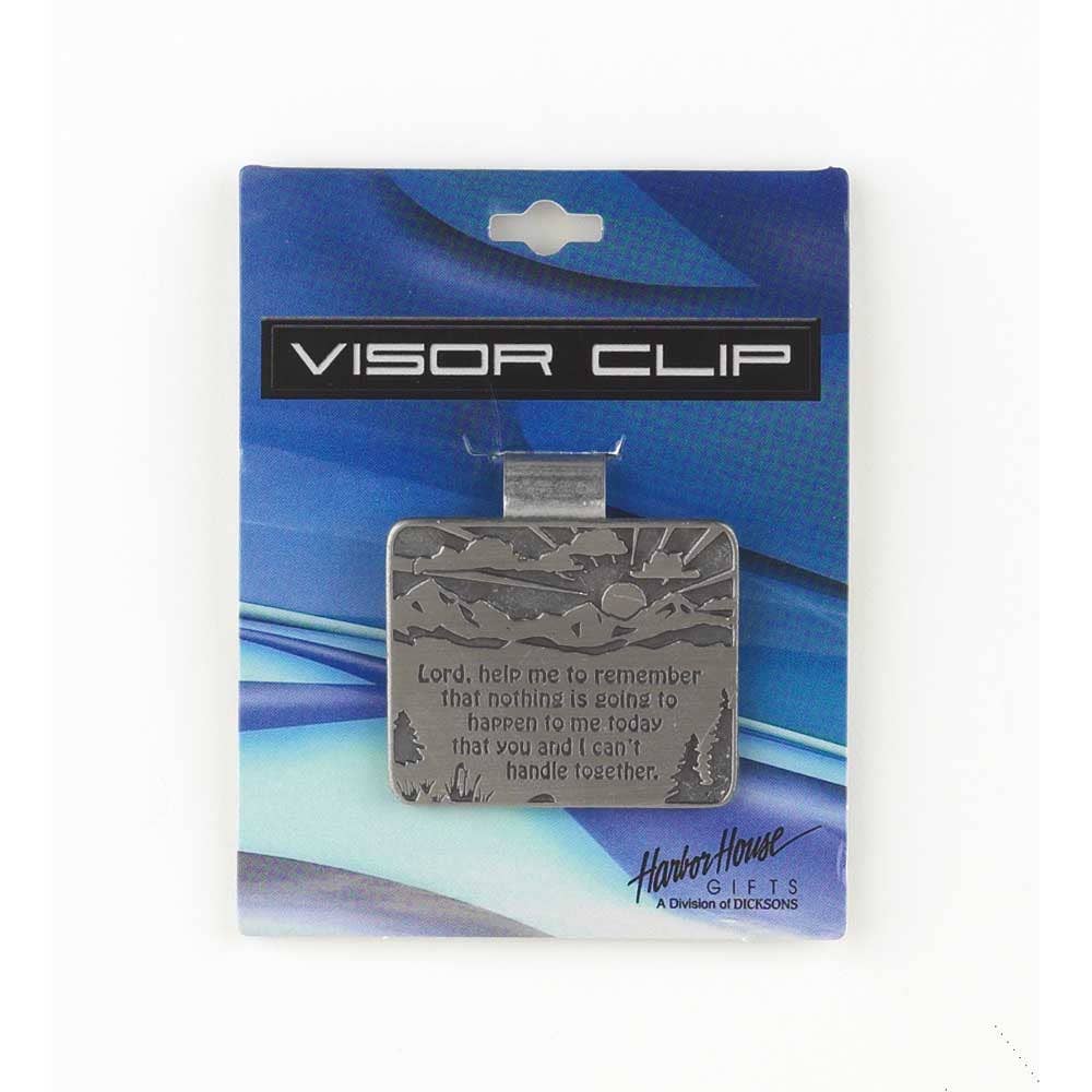 VISOR CLIP LORD HELP ME  REMEMBER METAL