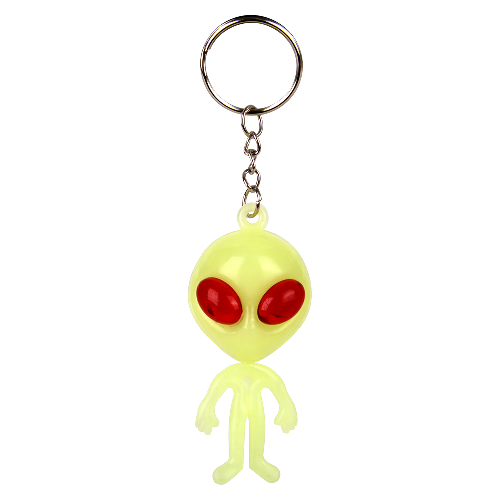 2.4" GID VINYL ALIEN KEYCHAIN