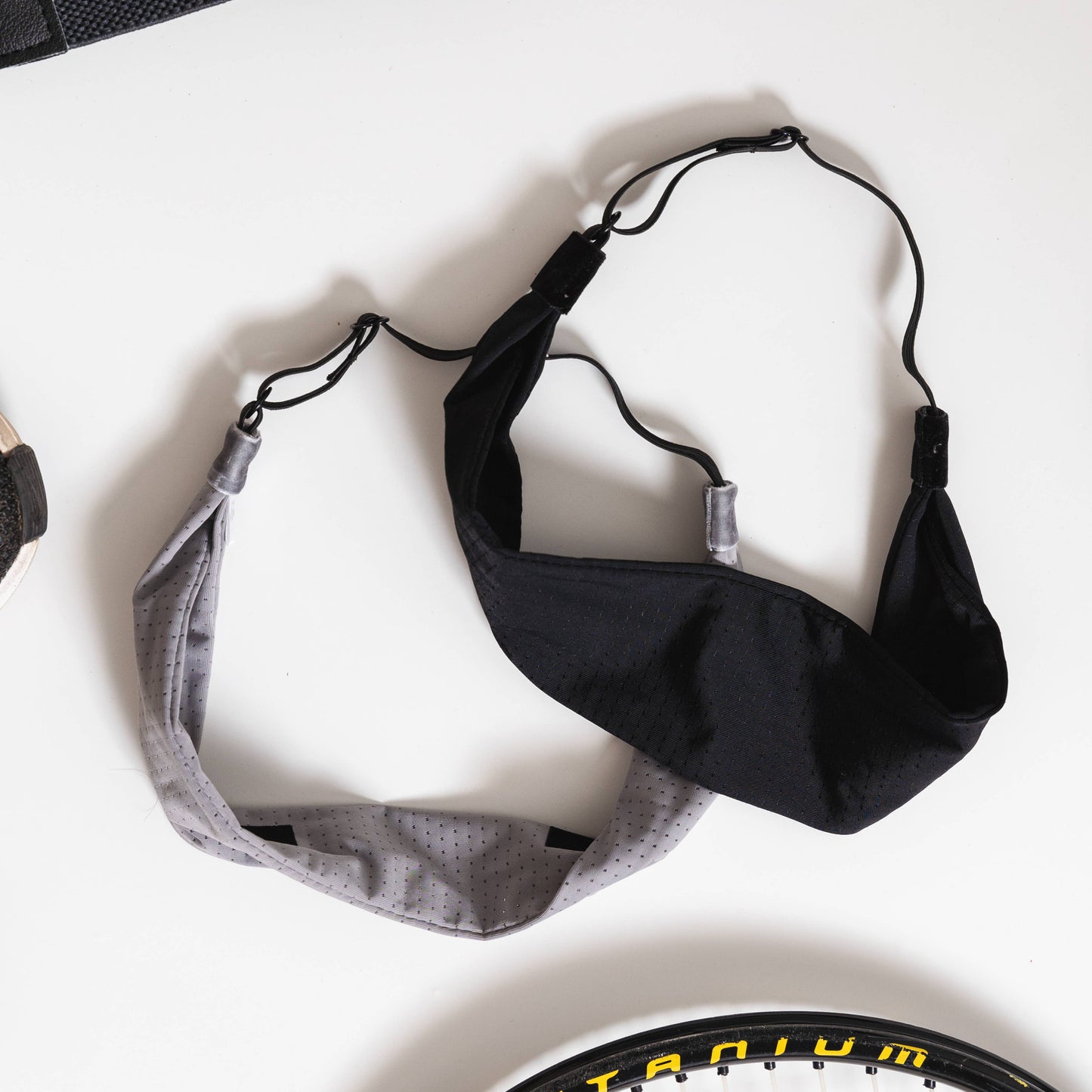 Adjustable No Slip Mesh Sport Headbands - Athletic Hair Band