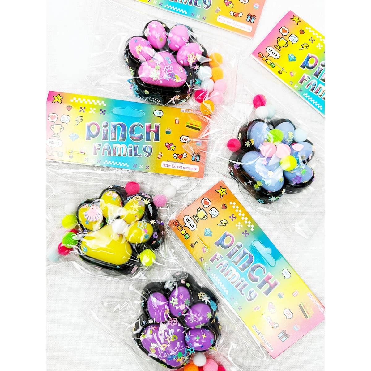 Jelly Like Cat Paw Squishy Toy