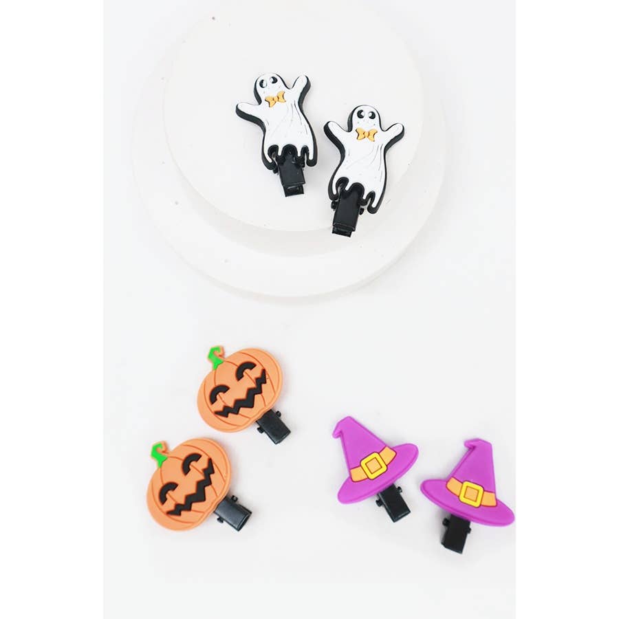 Silicon Halloween Theme Hair Clip
