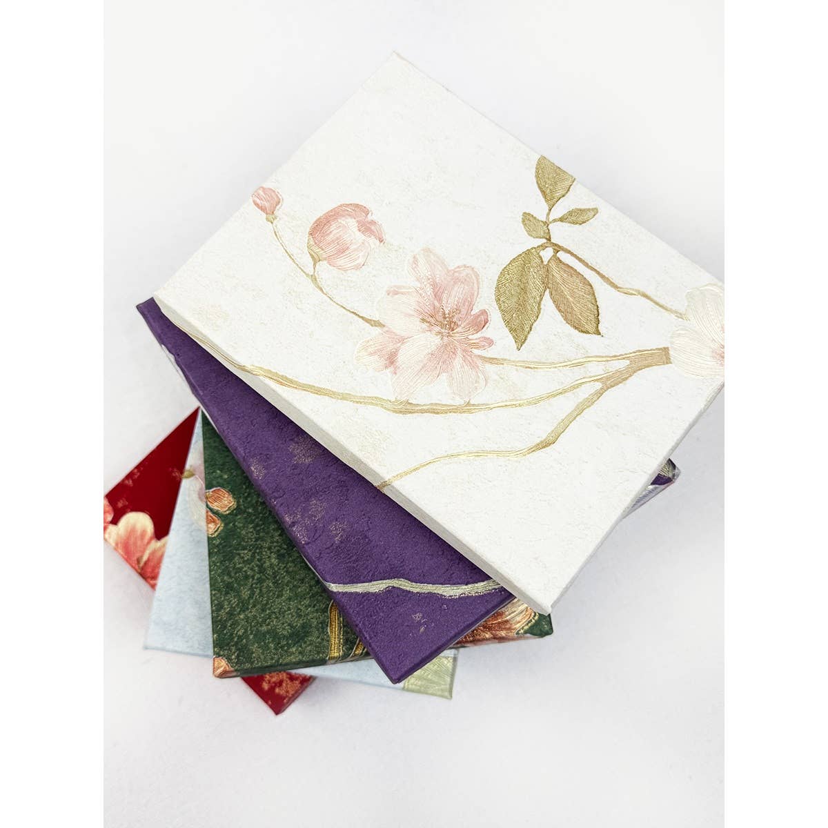 Elegant Floral Jewelry Gift Box Set