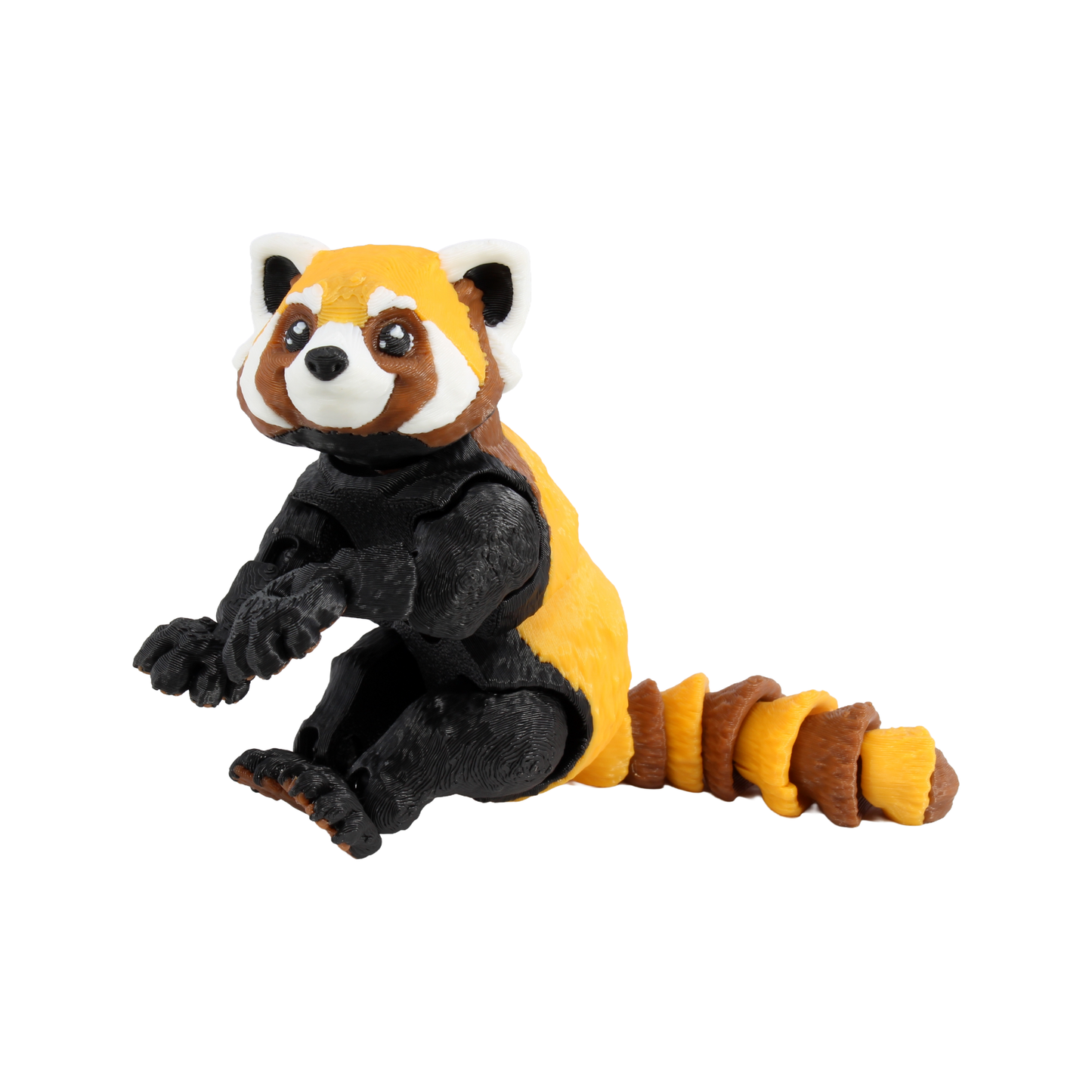5.5 inches Large 3D Printed Articulated Red Panda