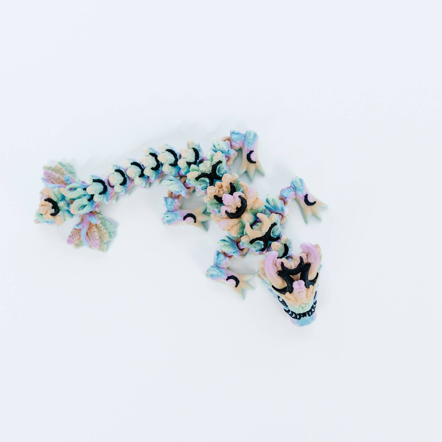 Mini 3D Printed Lunar Dragons – Assorted Colors