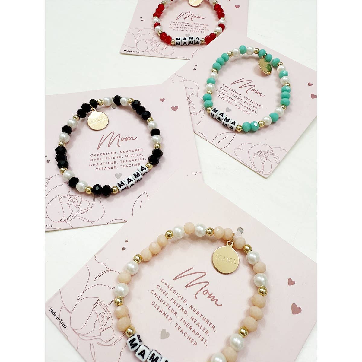 Mix Beads MAMA Inpirational Bracelet
