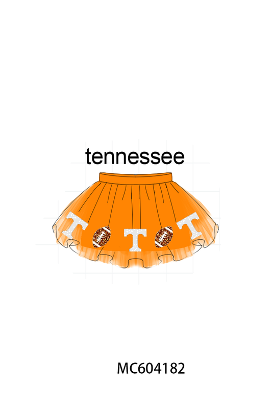 Tennessee football sequin tutu dress