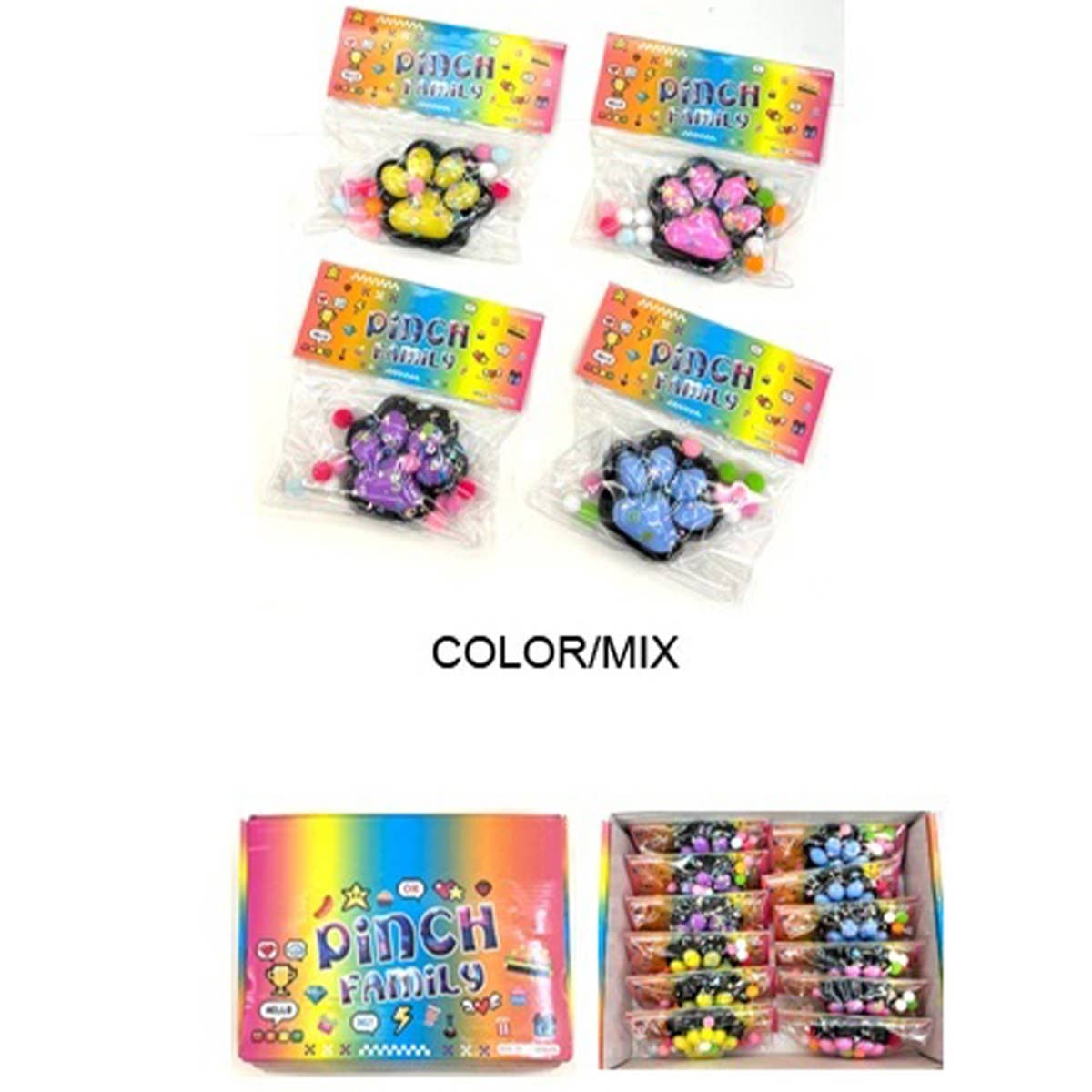 Jelly Like Cat Paw Squishy Toy