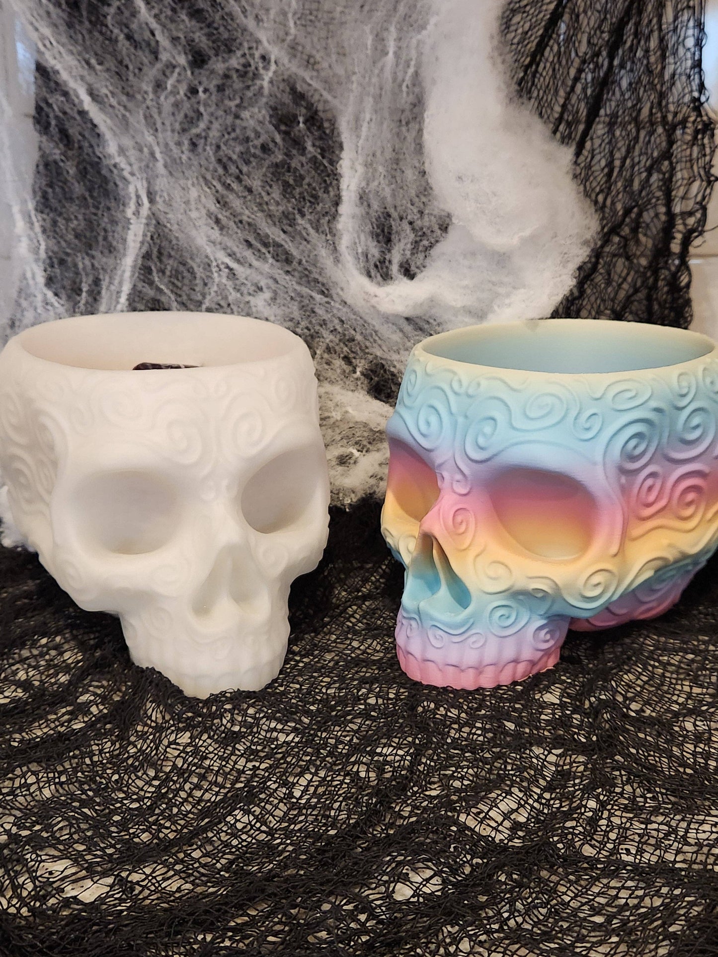Sugar Skull Bowl- 3D Printed Decor