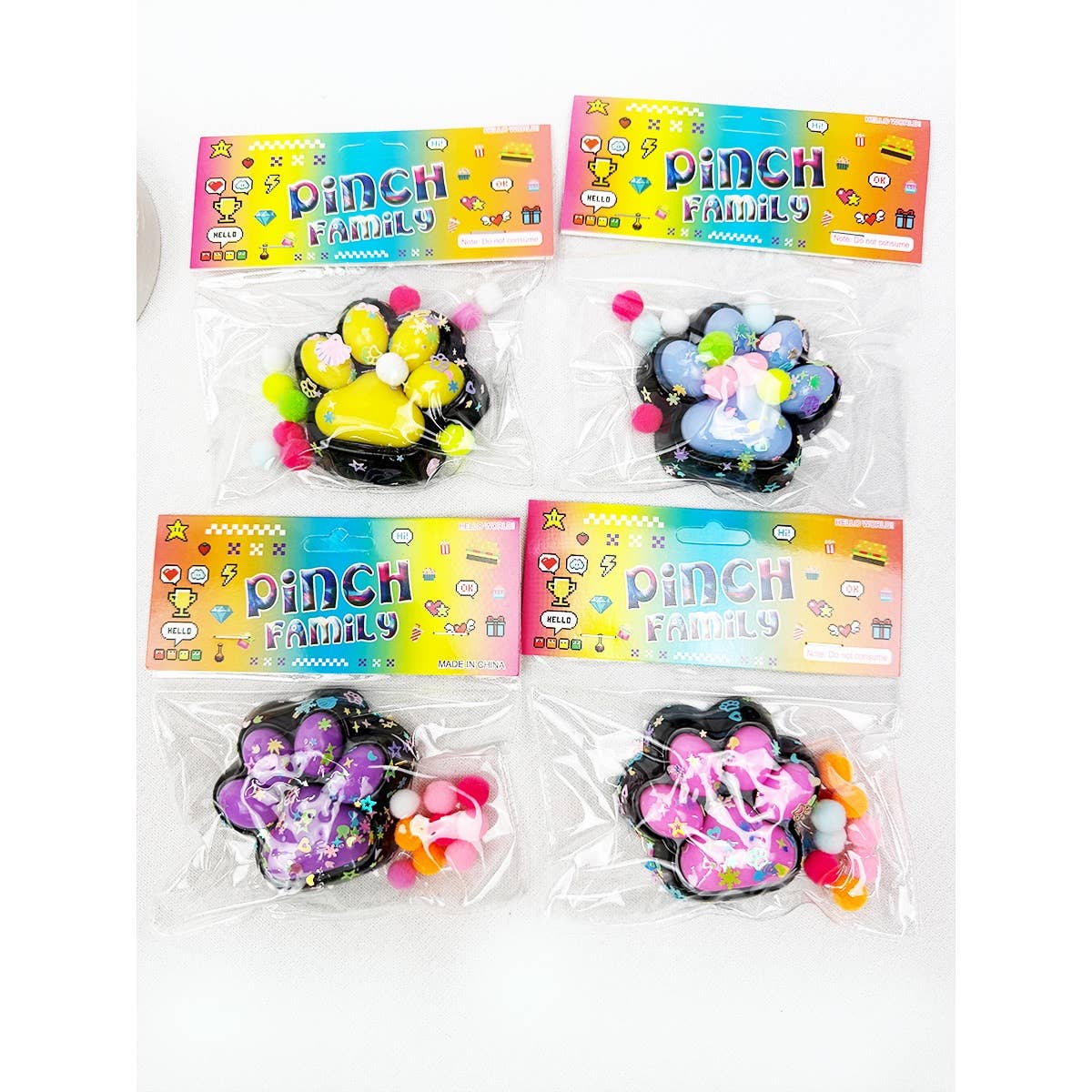 Jelly Like Cat Paw Squishy Toy