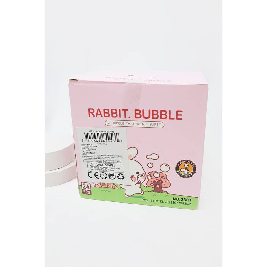 Rabbit Bubble Stick Toy