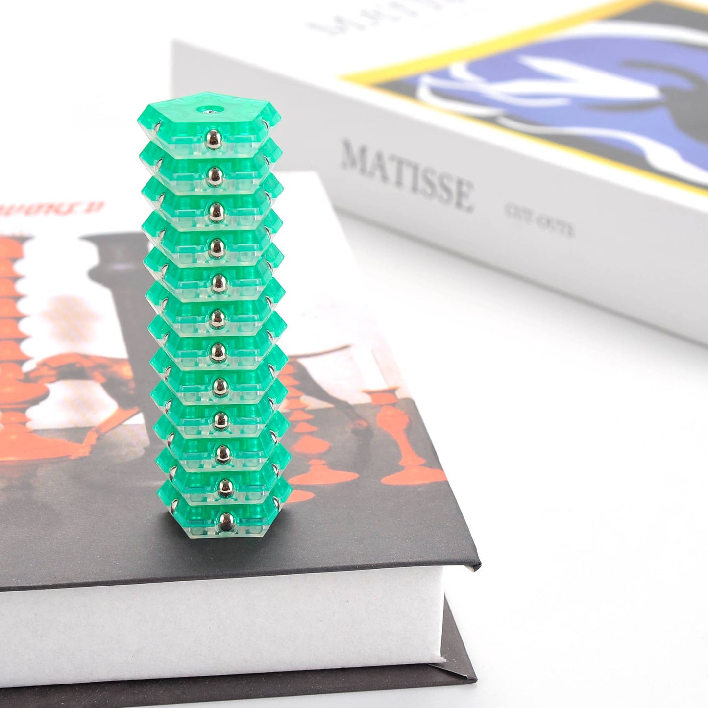 Magnetic Fidget Sphere (Pentagon Set – 12 Pieces) Desk Toy