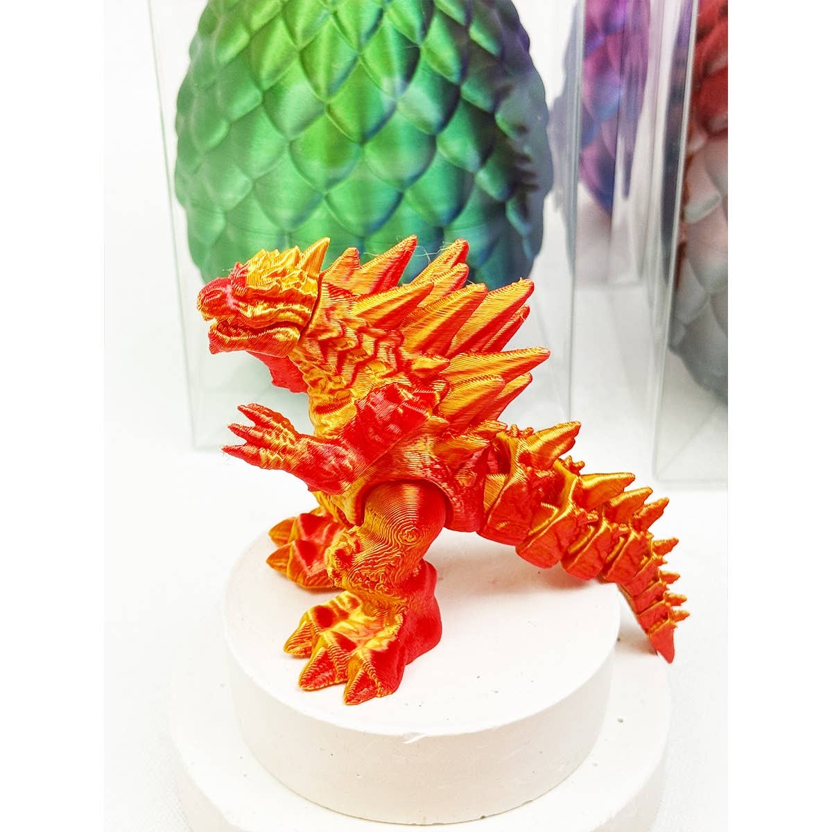 3D Printed Dinosaur in surprising Egg Set