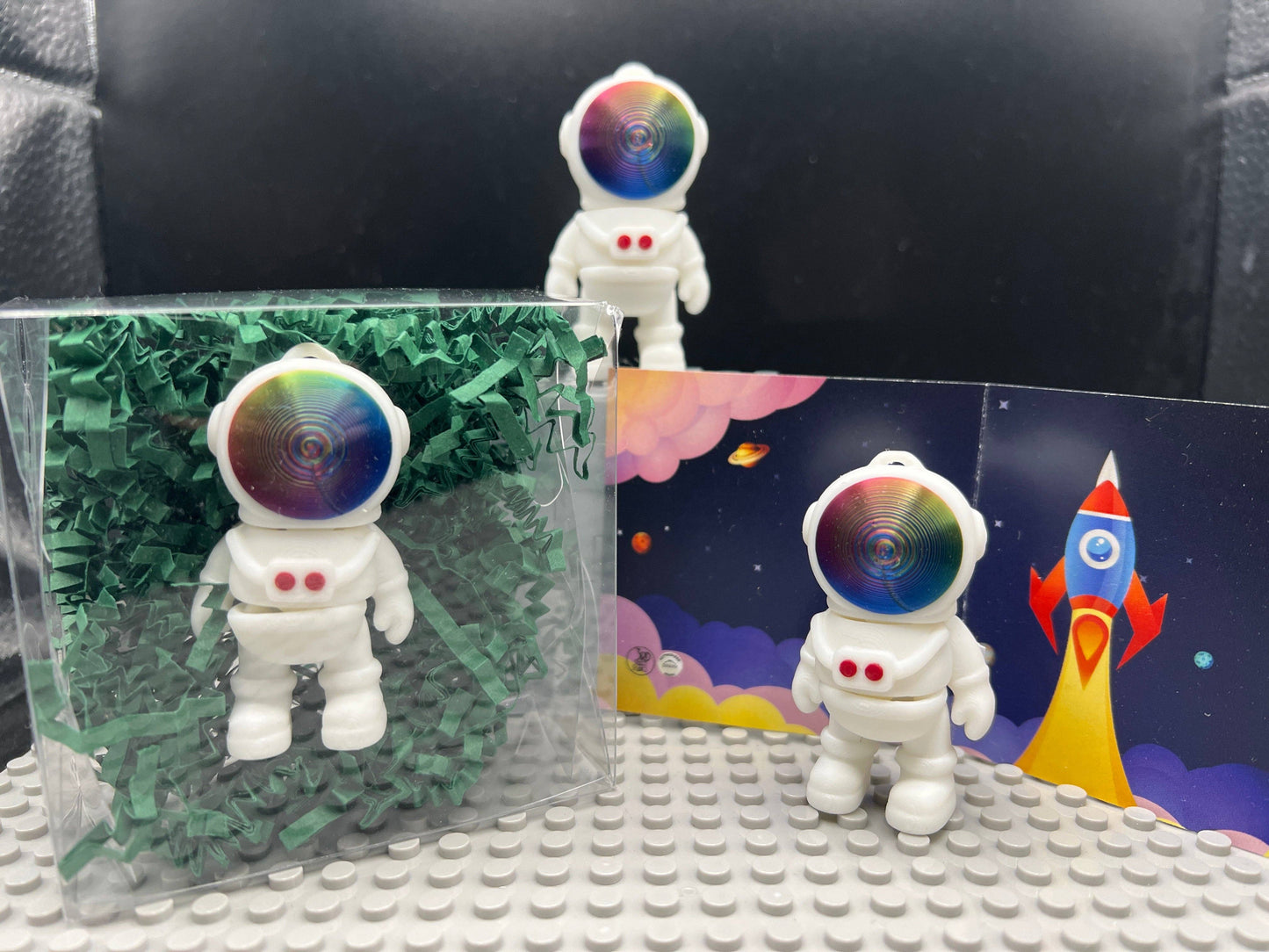Astronaut Fidget Friend - Includes Play Scene