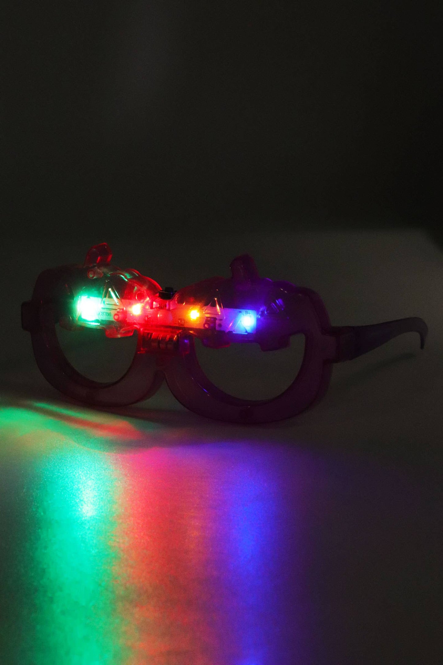 Halloween Pumpkin Translucent Led Light Glasses