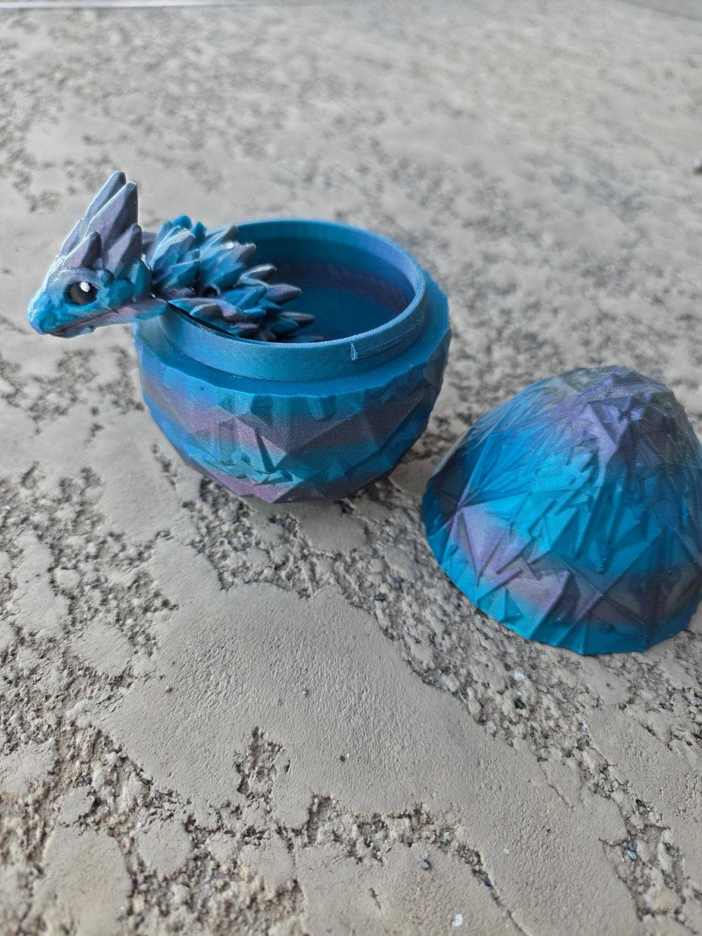 Shimmery Gemstone Baby Dragon
