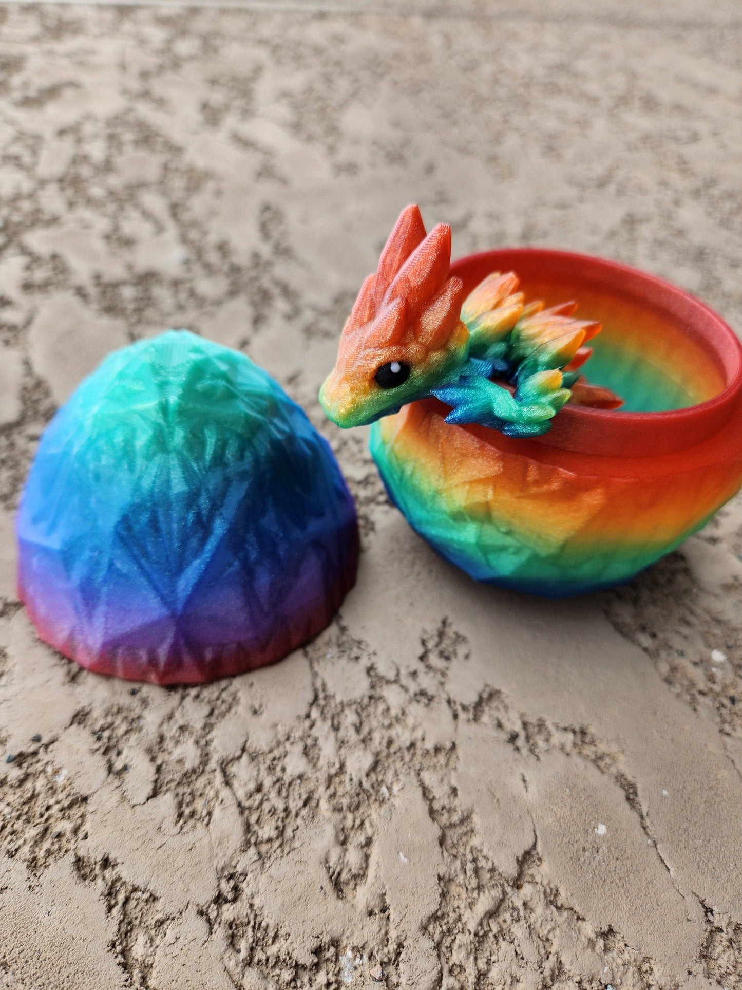 Shimmery Gemstone Baby Dragon