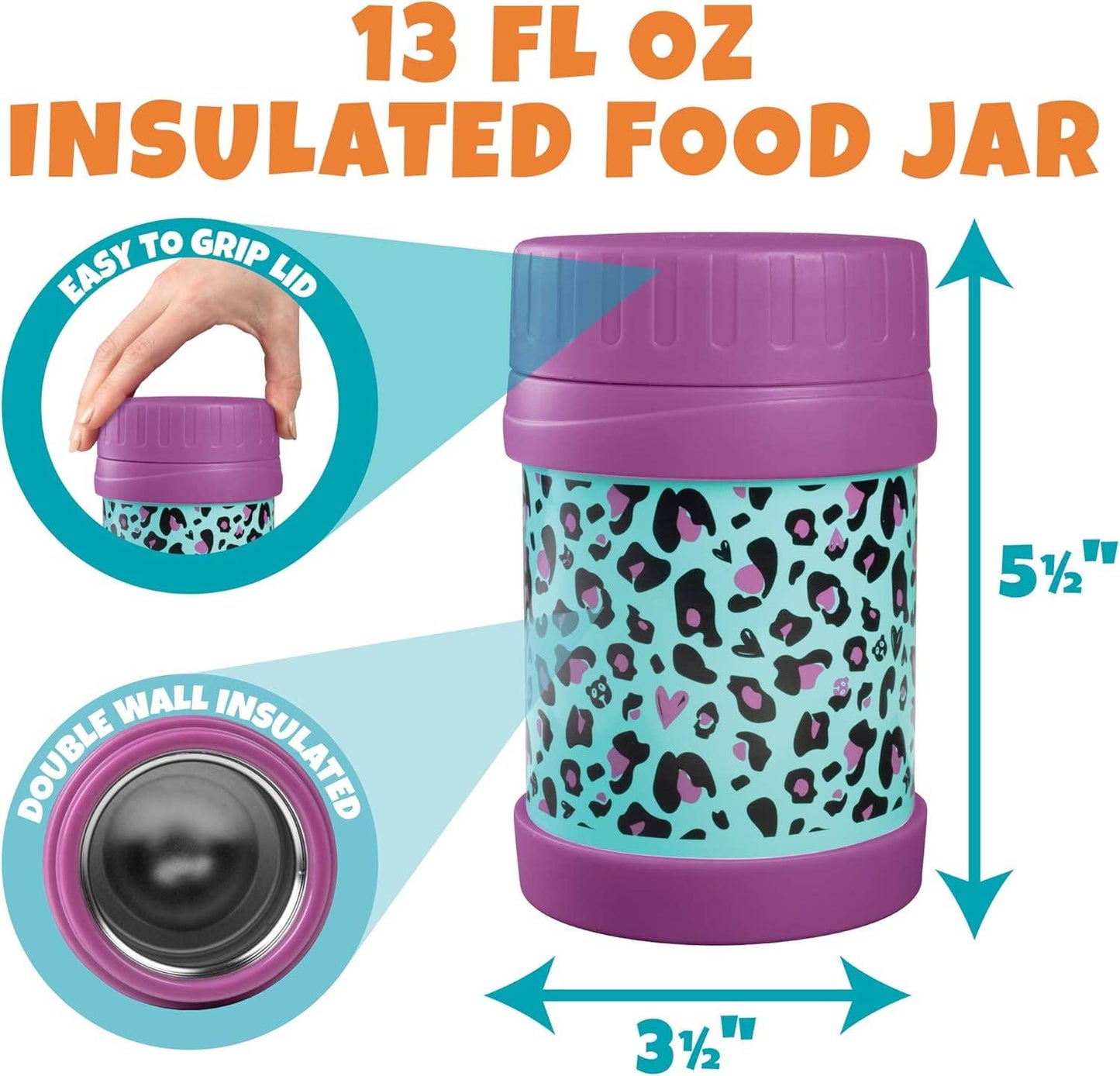 3-in-1 Lunch Kit with Bag, Food Jar, Ice Pack