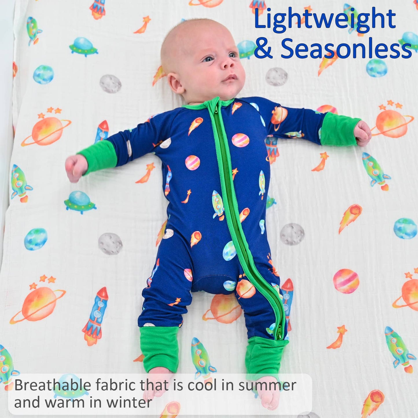 Bamboo Baby Convertible Zipper Pajama And Beyond