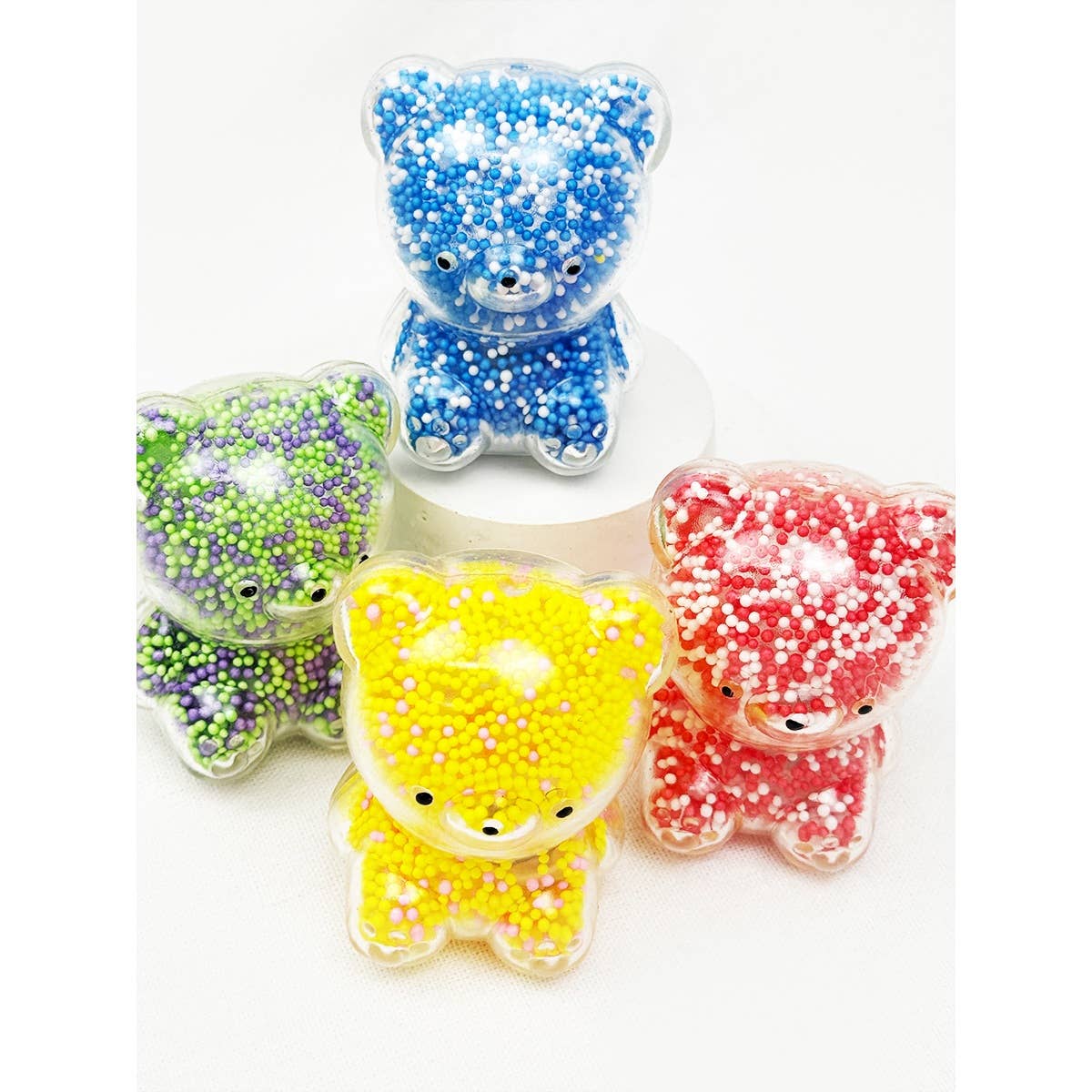 Light Up Bead Filled Bear Squishy