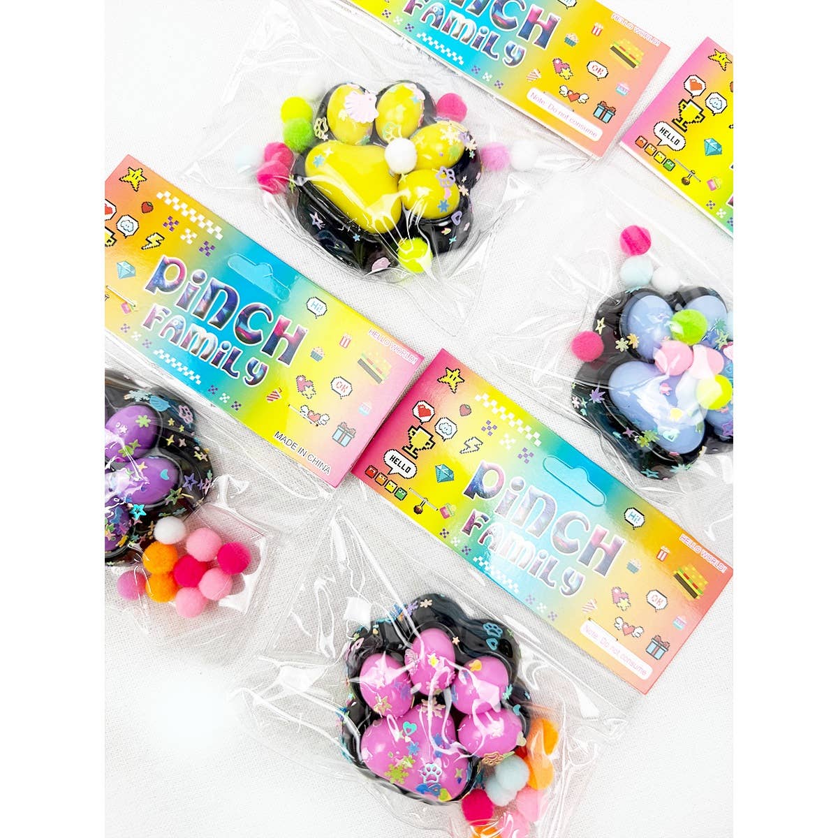 Jelly Like Cat Paw Squishy Toy