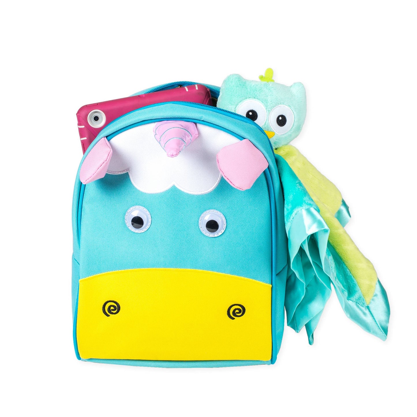 Pink Unicorn Leash BackPack