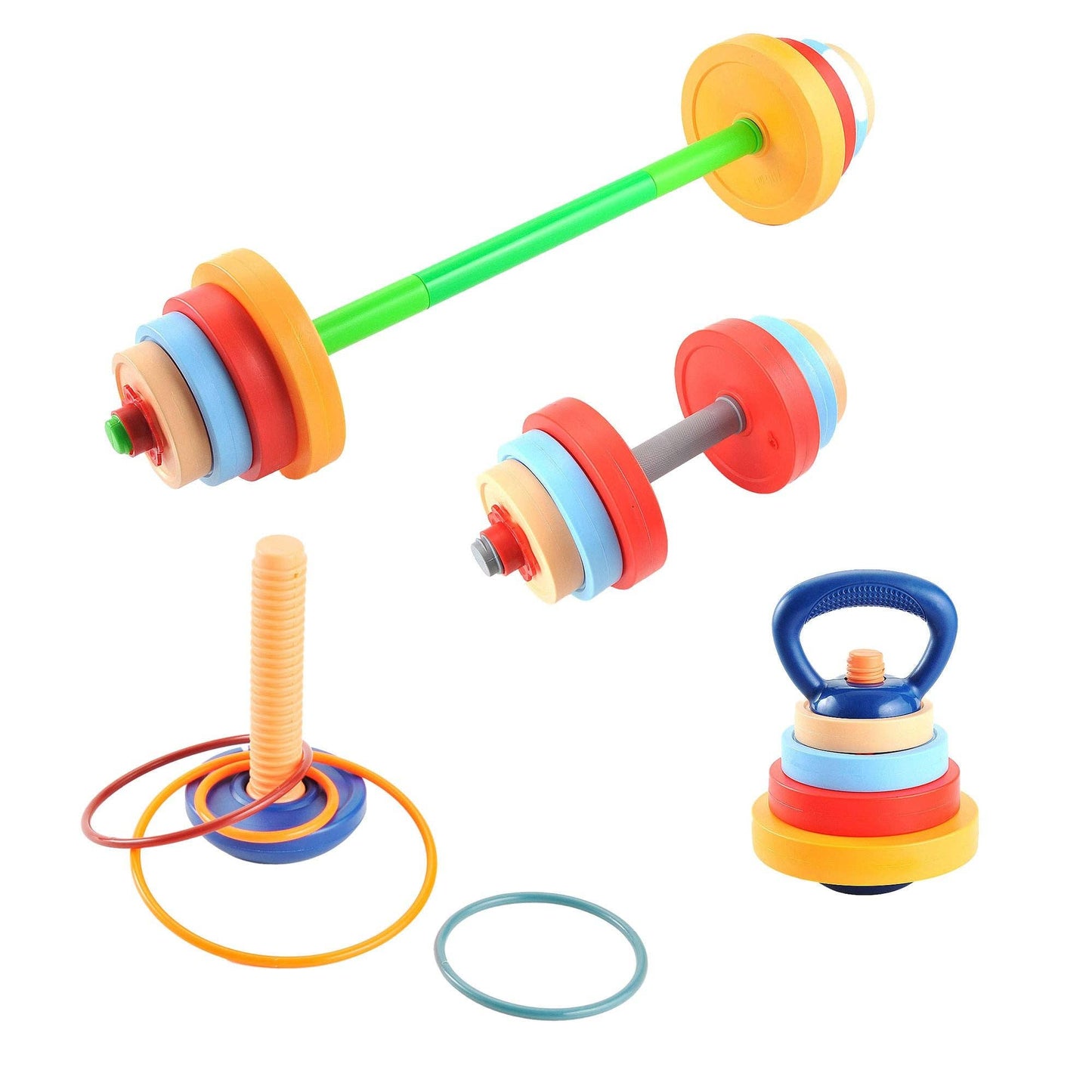 Kids Toy Weights Playset