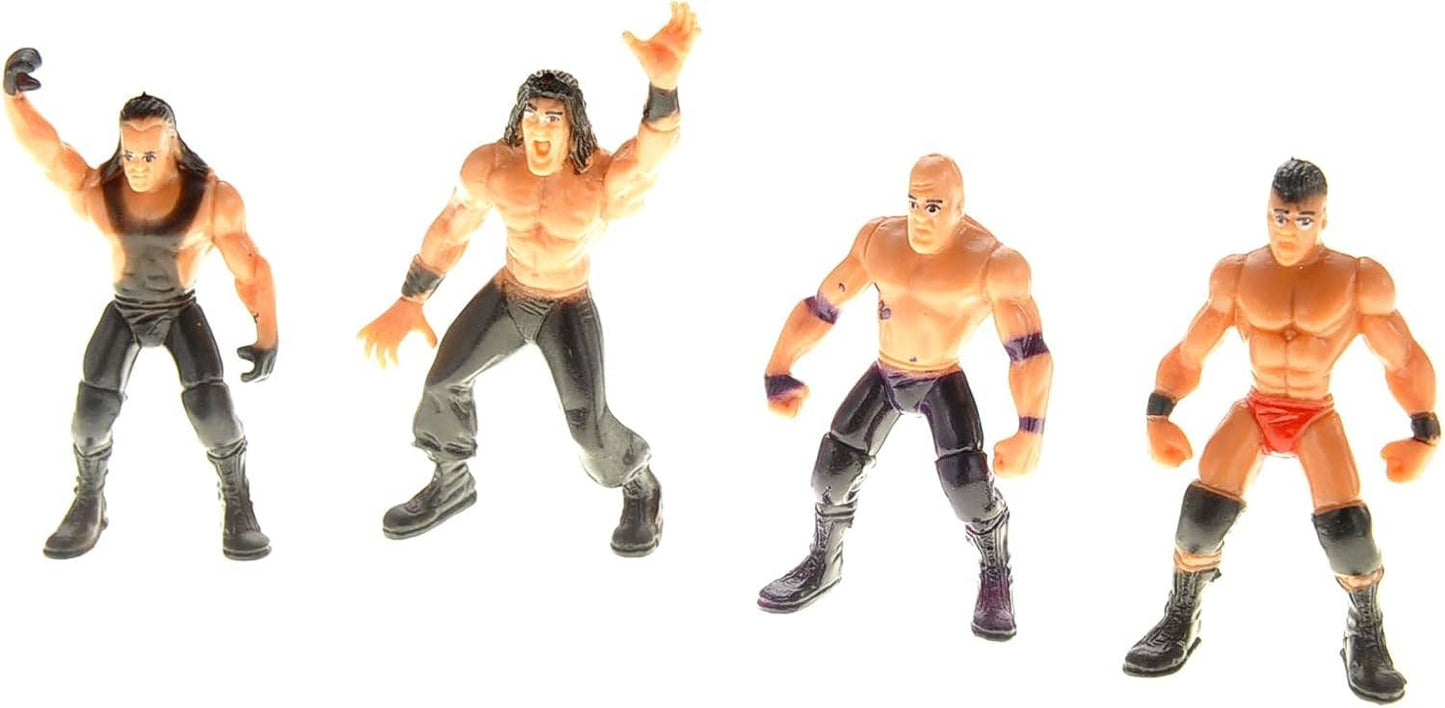 Smack Wrestling Stage Ring With 12 Figures