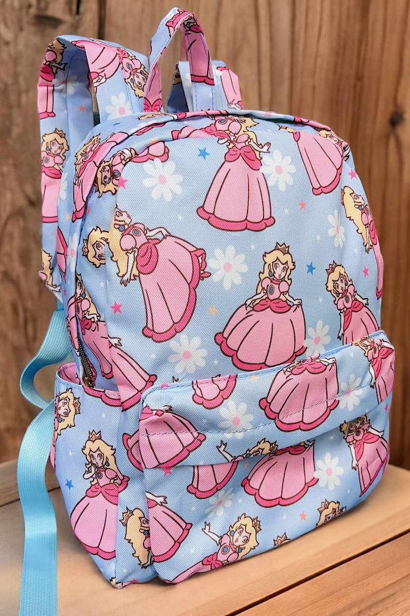 Peaches Printed Small Size Kids Backpack