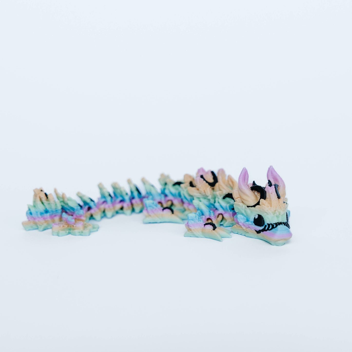 Mini 3D Printed Lunar Dragons – Assorted Colors