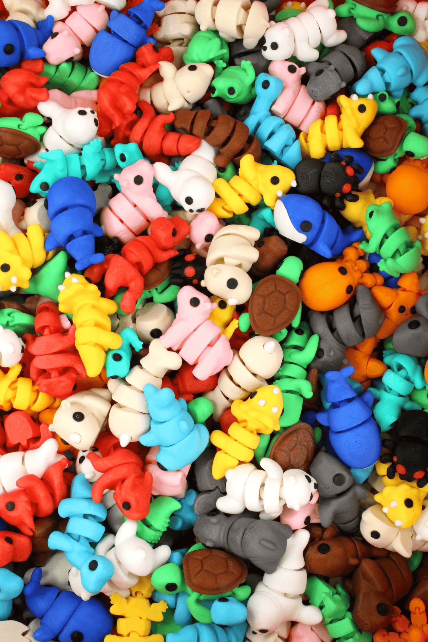 3D Printed Cute Articulated Animals – Mixed Pocket Pets